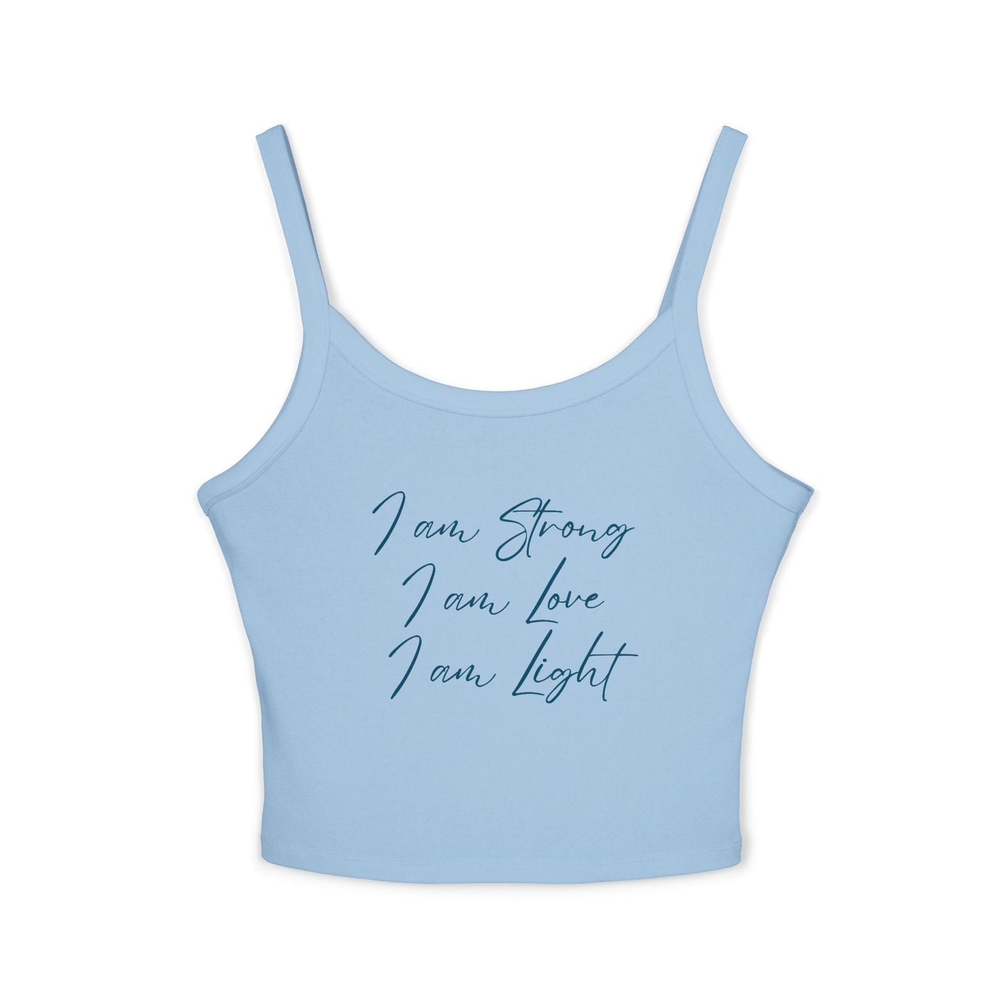 I am Light Women's Spaghetti Strap Tank Top