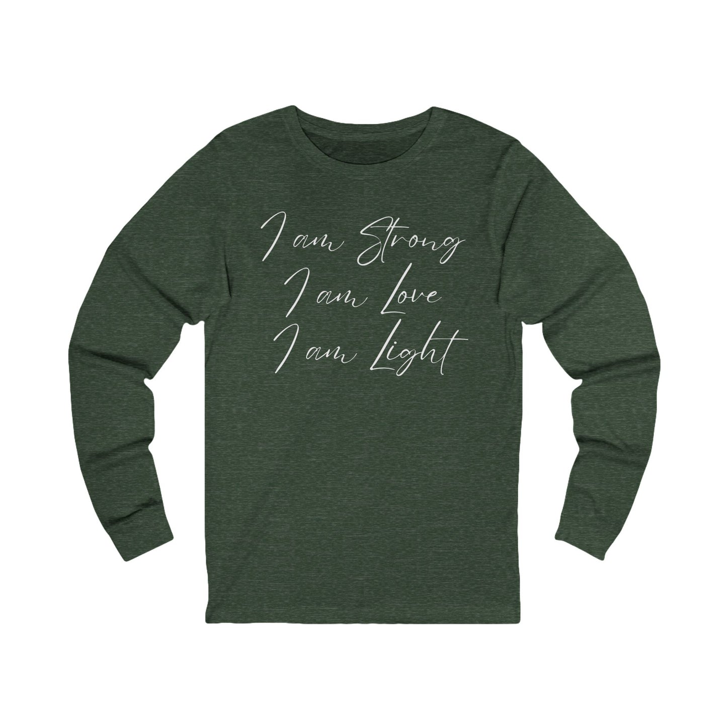 I am Light Unisex Jersey Long Sleeve Tee