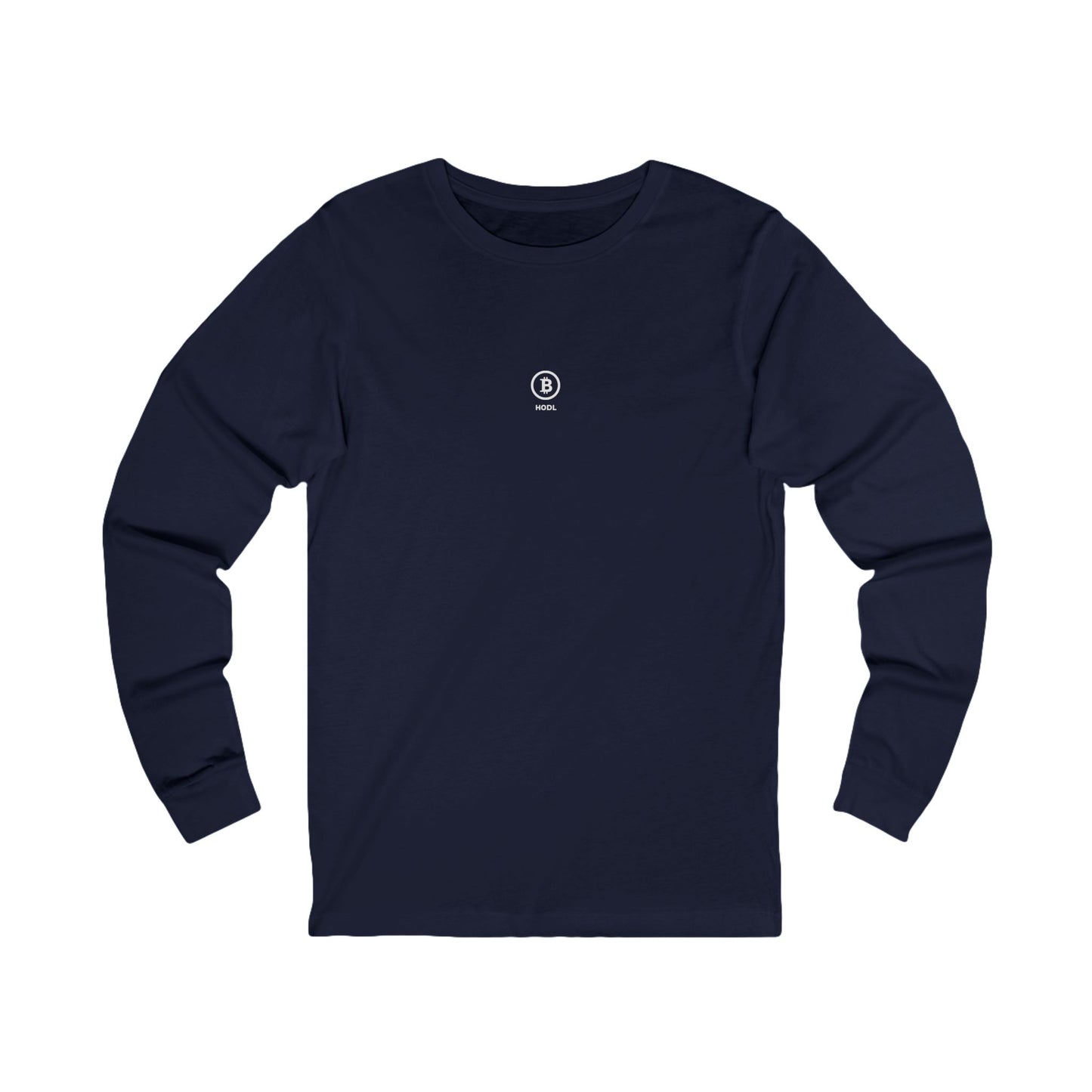 Bitcoin HODL Unisex Jersey Long Sleeve Tee