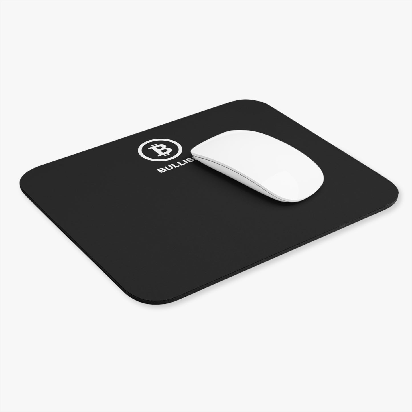 Bitcoin Bullish Rectangle Mouse Pad