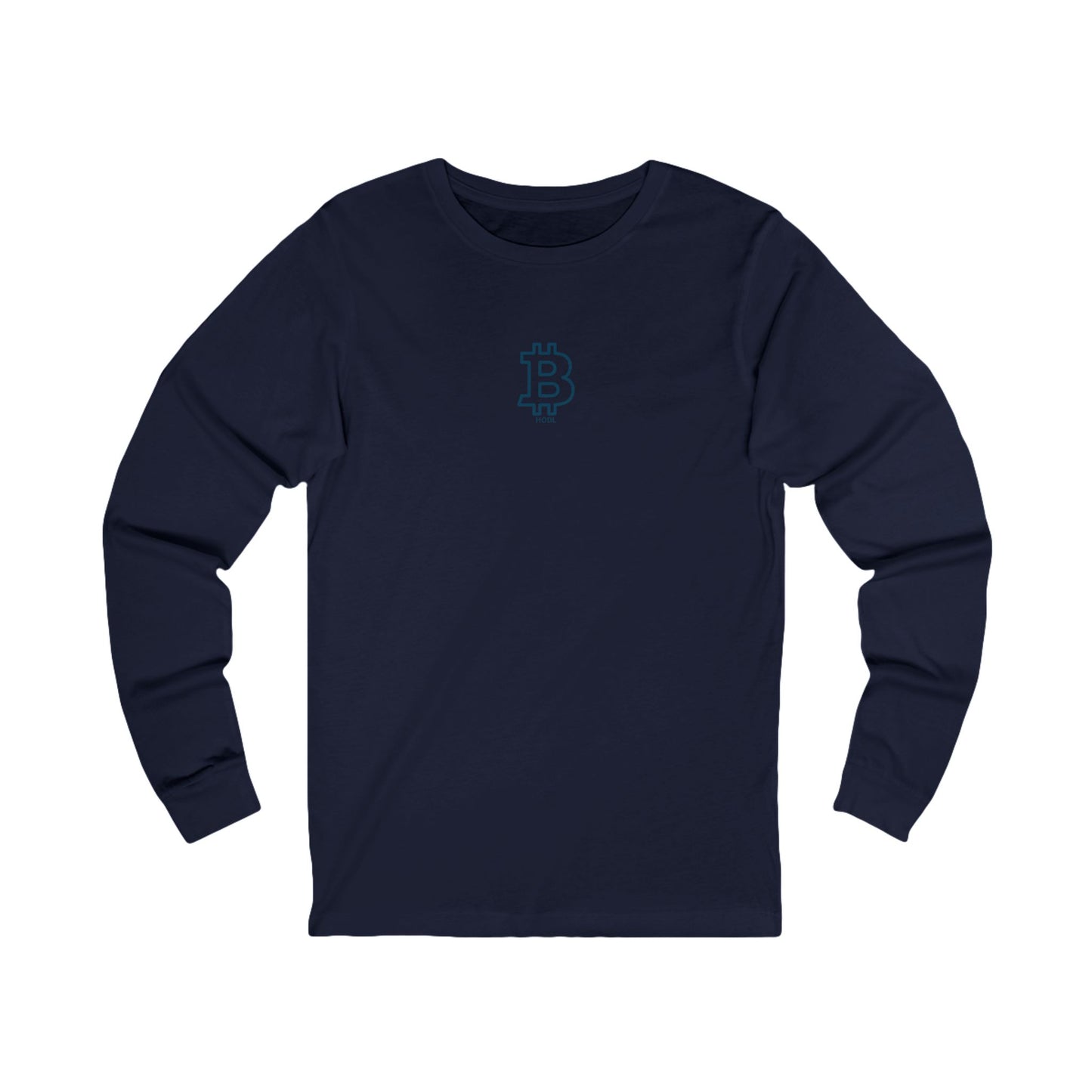Bitcoin HODL Unisex Jersey Long Sleeve Tee
