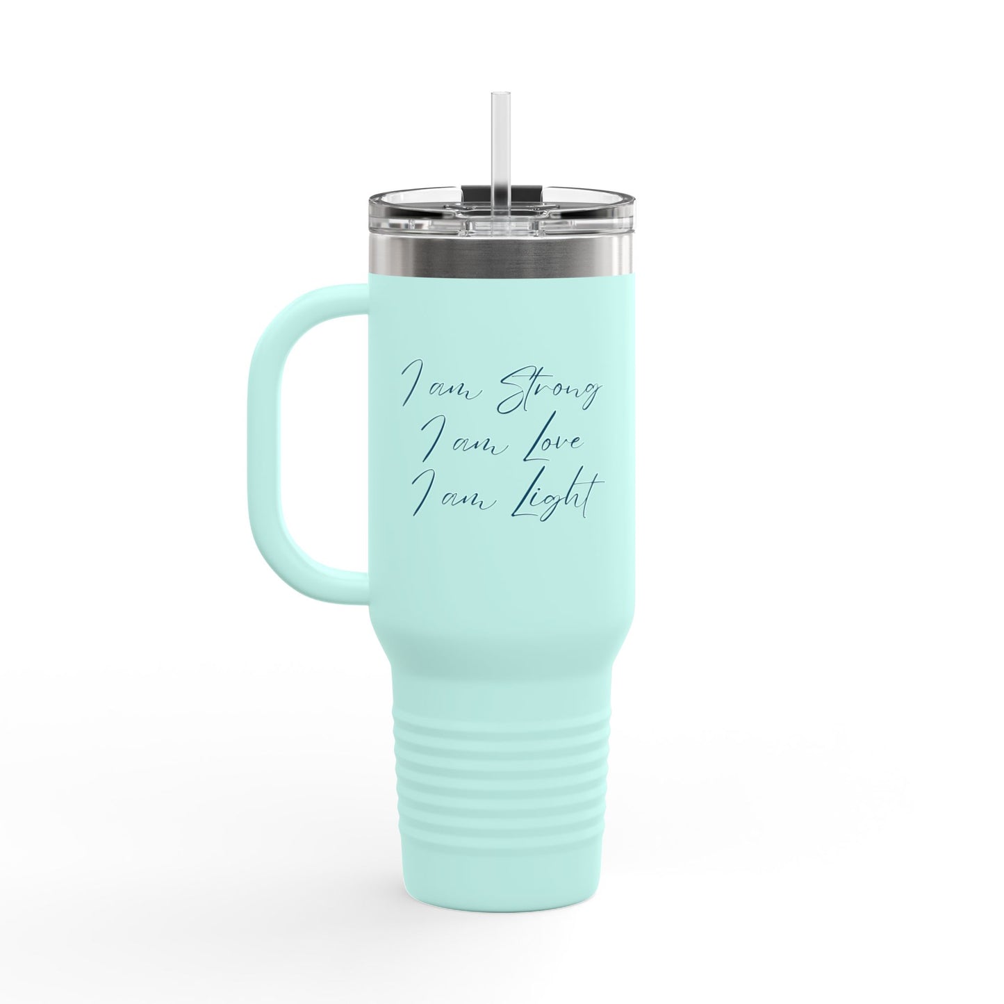 I am Light Insulated Travel Mug, 40oz "Thermal" as seen on #thermalsadventures
