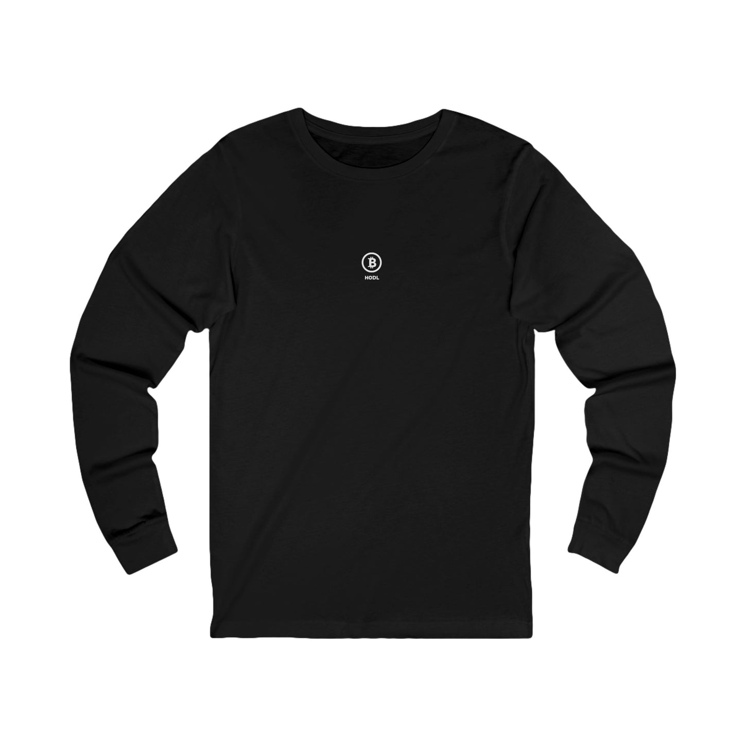 Bitcoin HODL Unisex Jersey Long Sleeve Tee