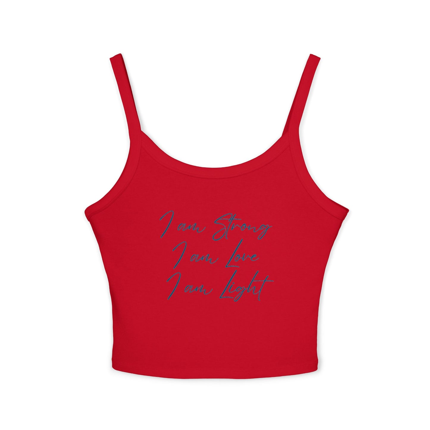 I am Light Women's Spaghetti Strap Tank Top