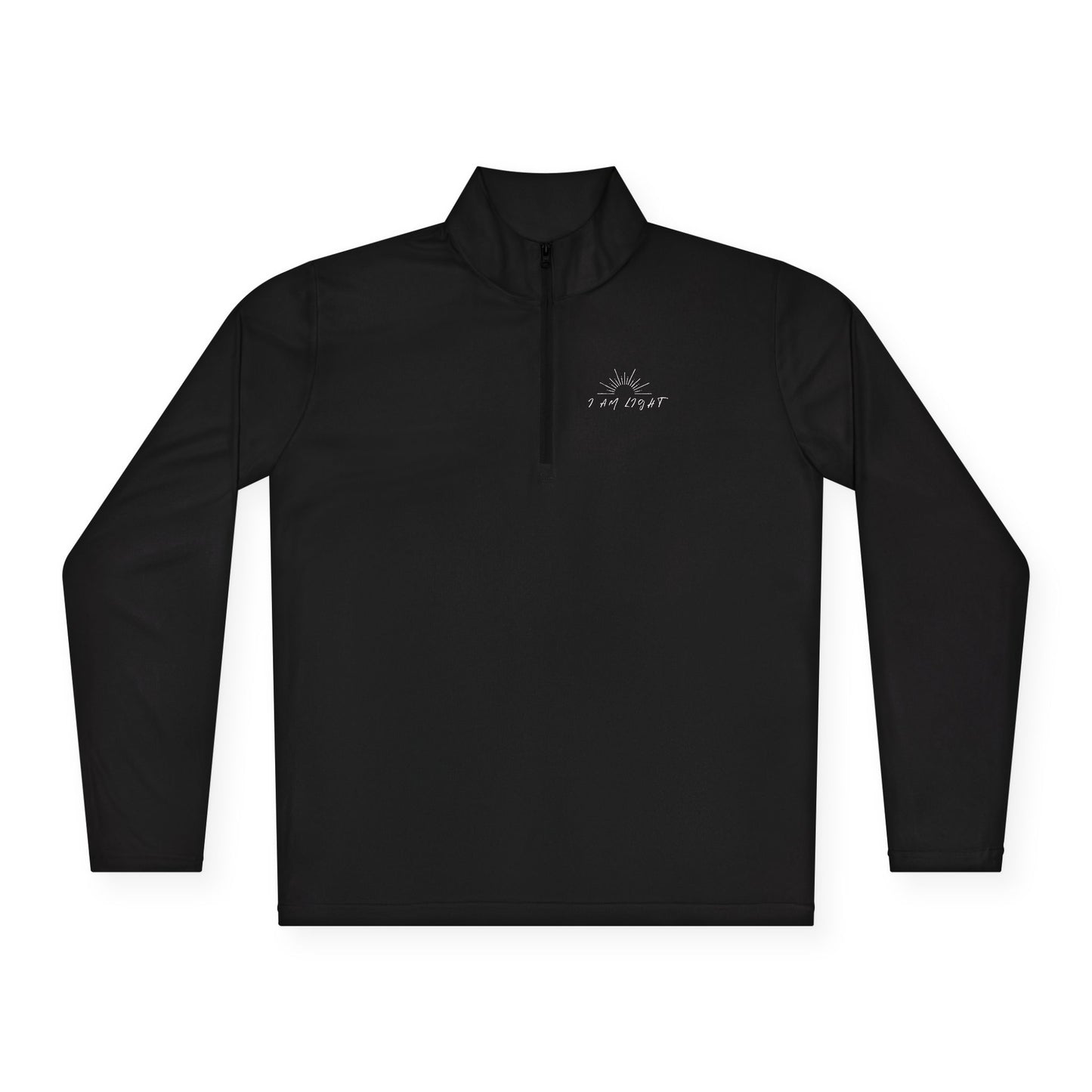 I am Light Unisex Quarter-Zip Pullover