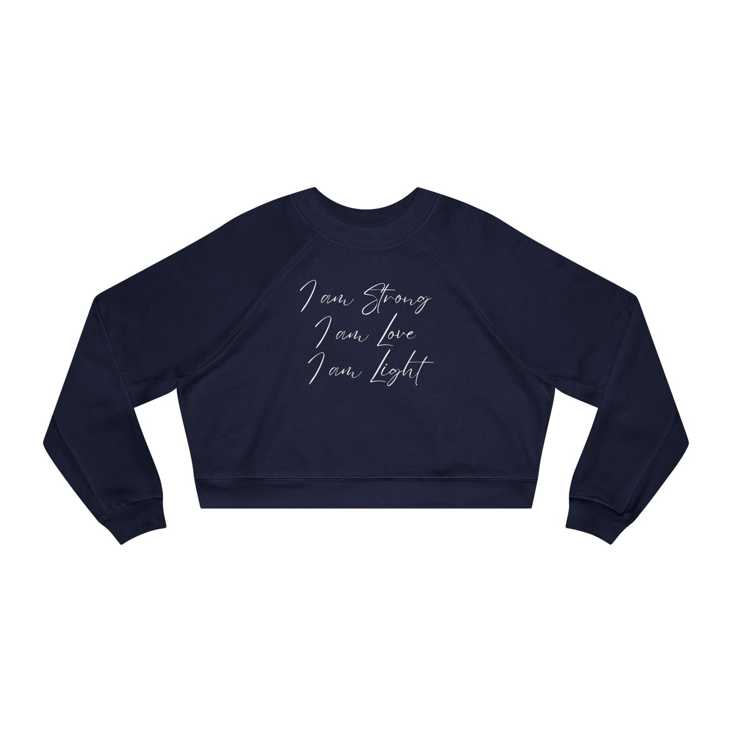 I am Light Women's Cropped Fleece Pullover