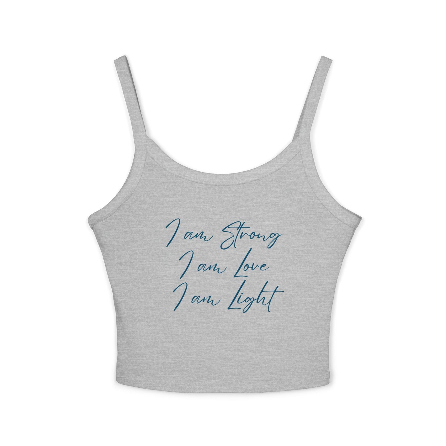 I am Light Women's Spaghetti Strap Tank Top