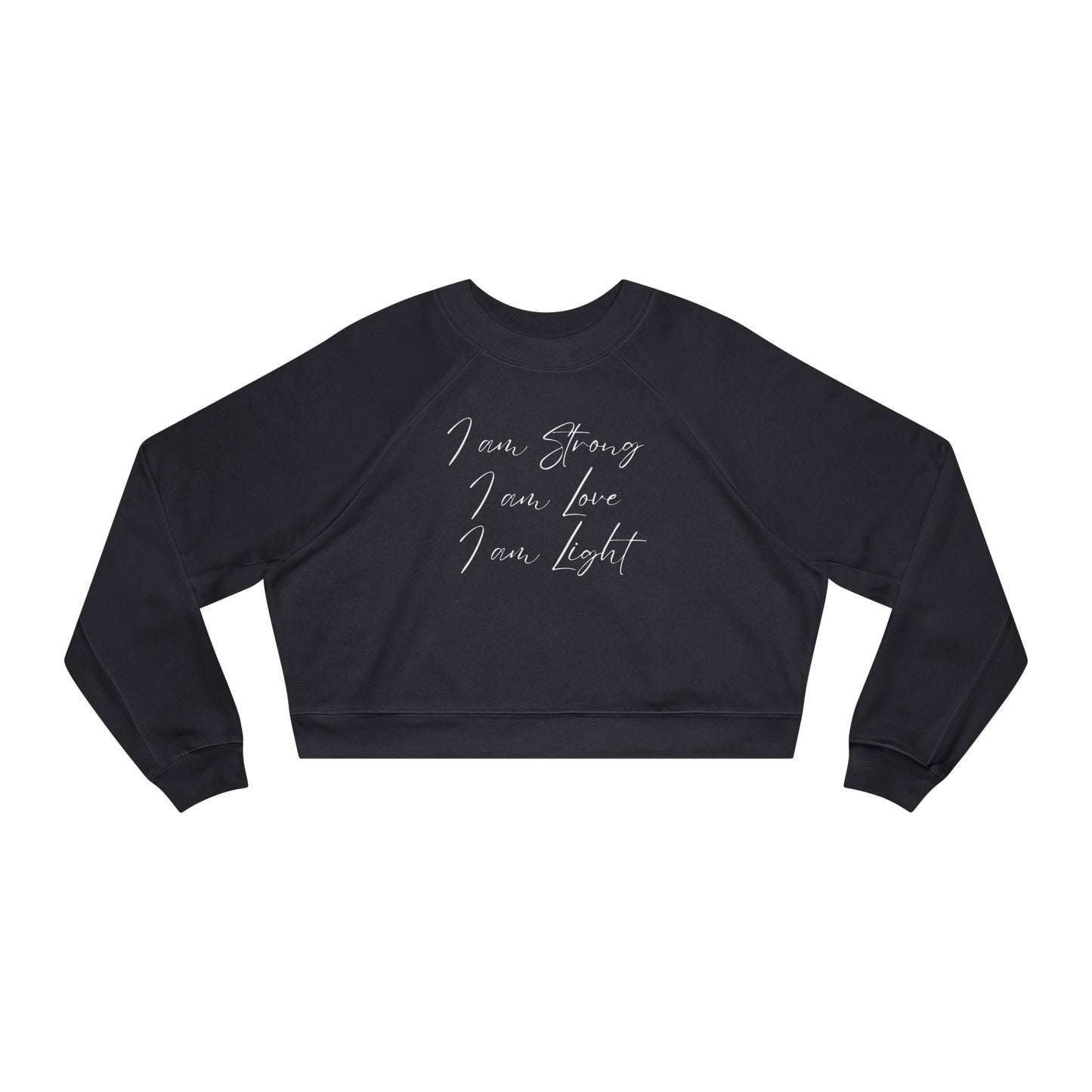 I am Light Women's Cropped Fleece Pullover