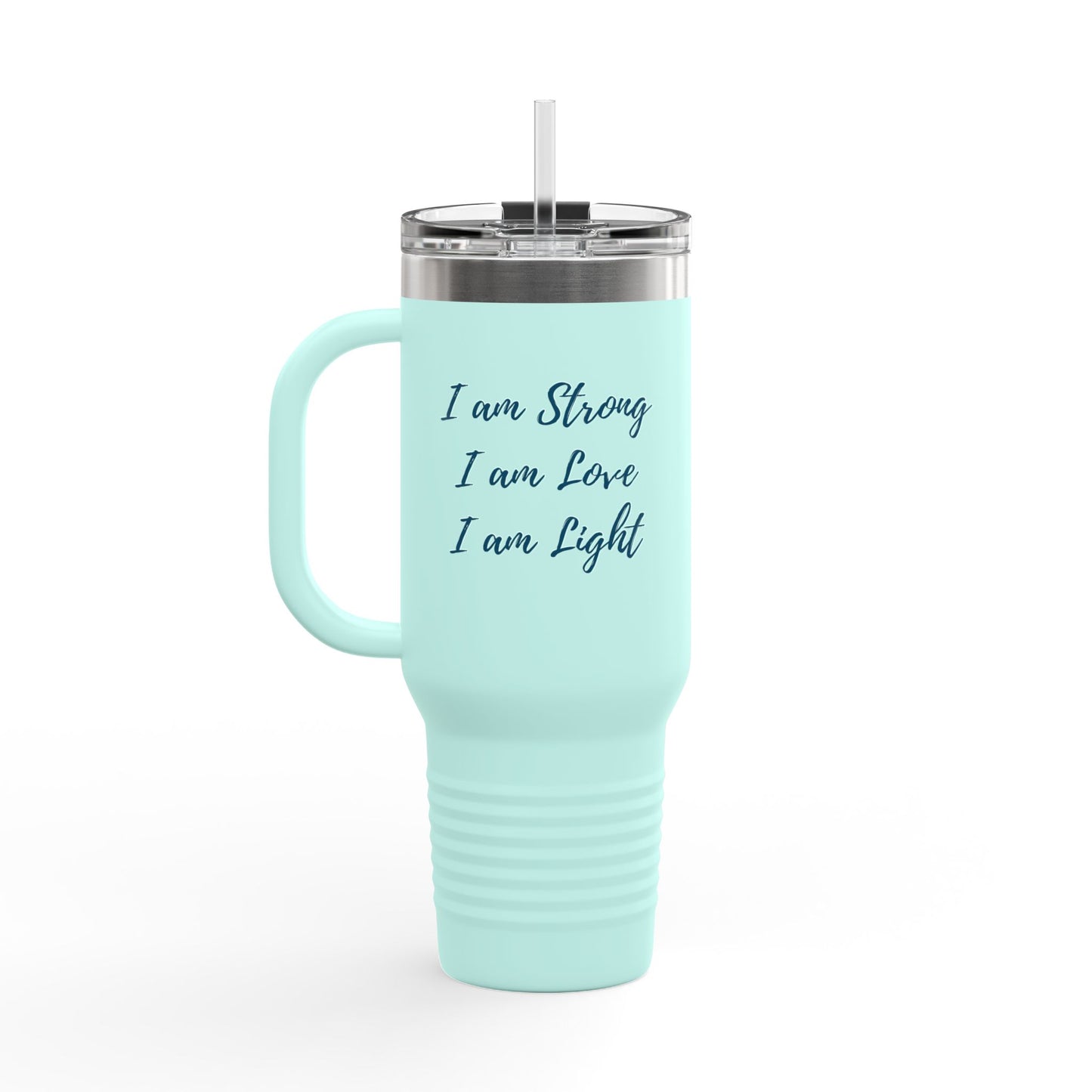 I am Light Insulated Travel Mug, 40oz