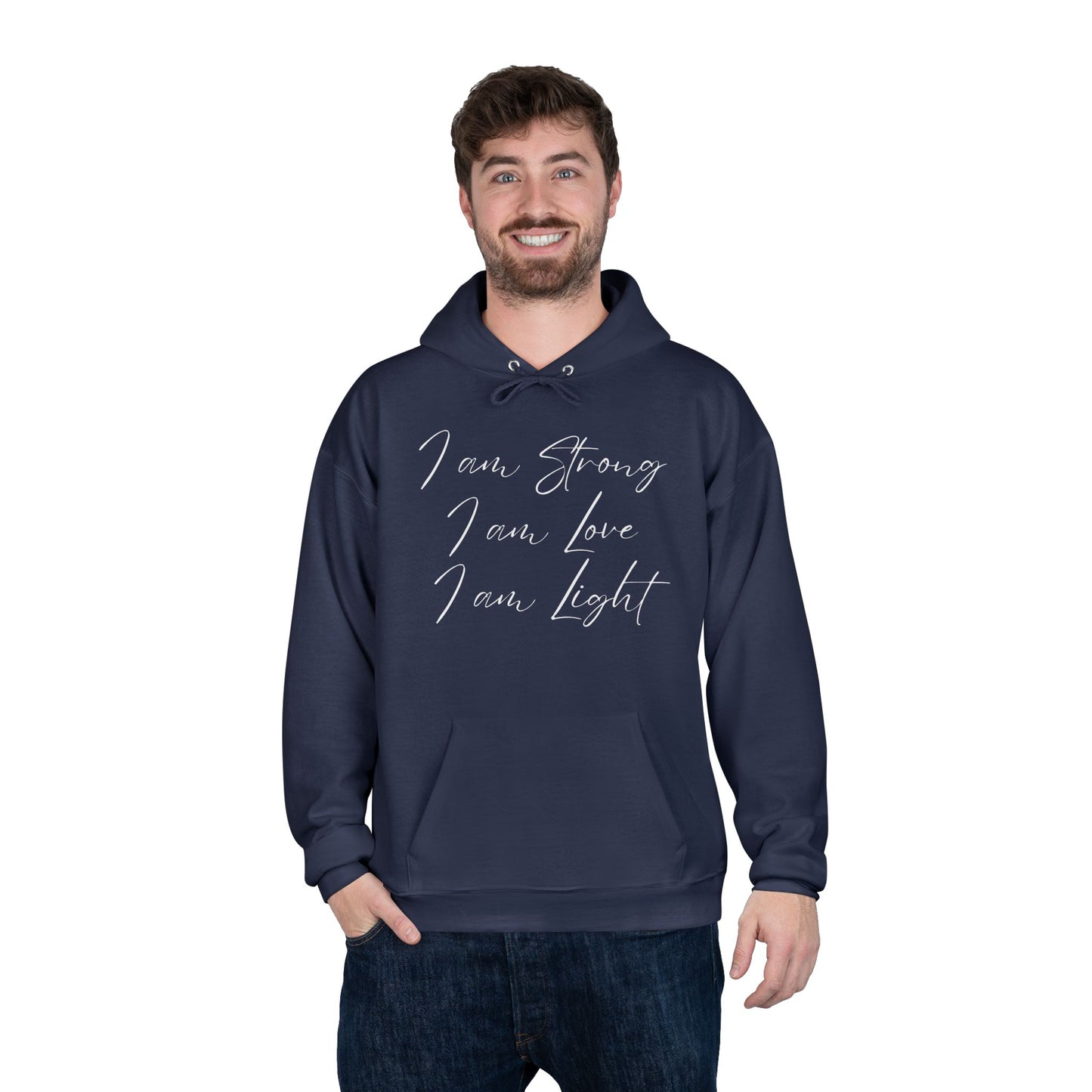 I am Light Unisex EcoSmart® Pullover Hoodie Sweatshirt