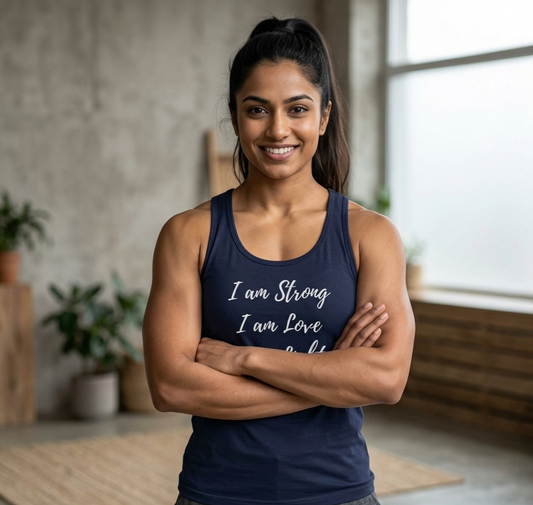 I am Light Jersey Tank