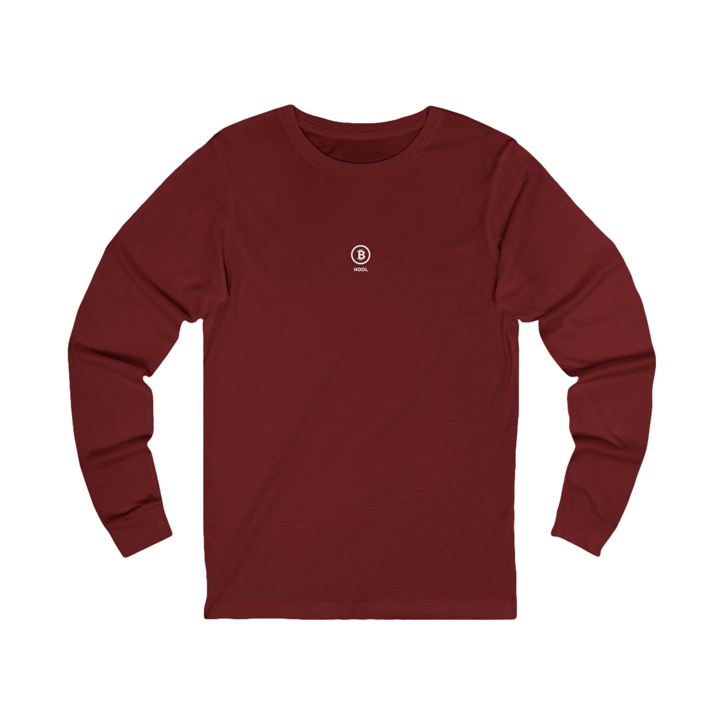 Bitcoin HODL Unisex Jersey Long Sleeve Tee