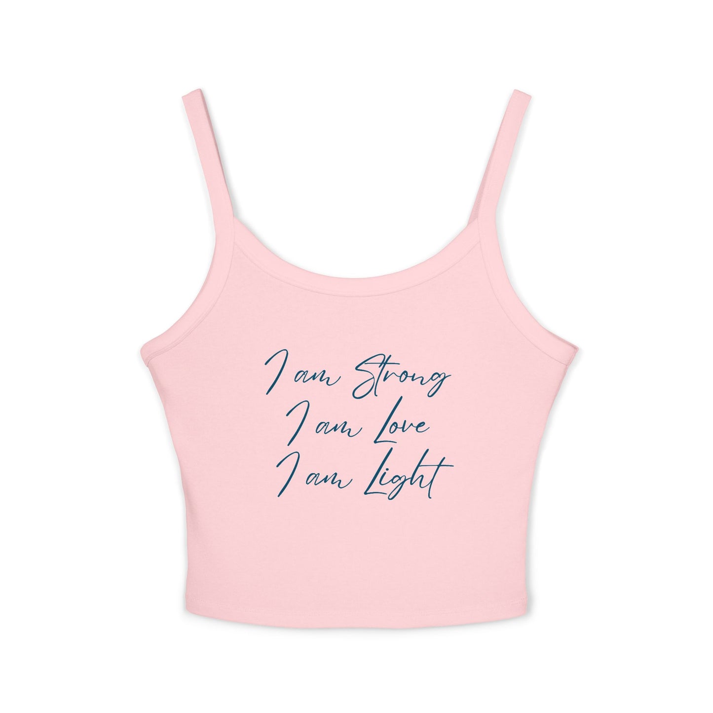 I am Light Women's Spaghetti Strap Tank Top