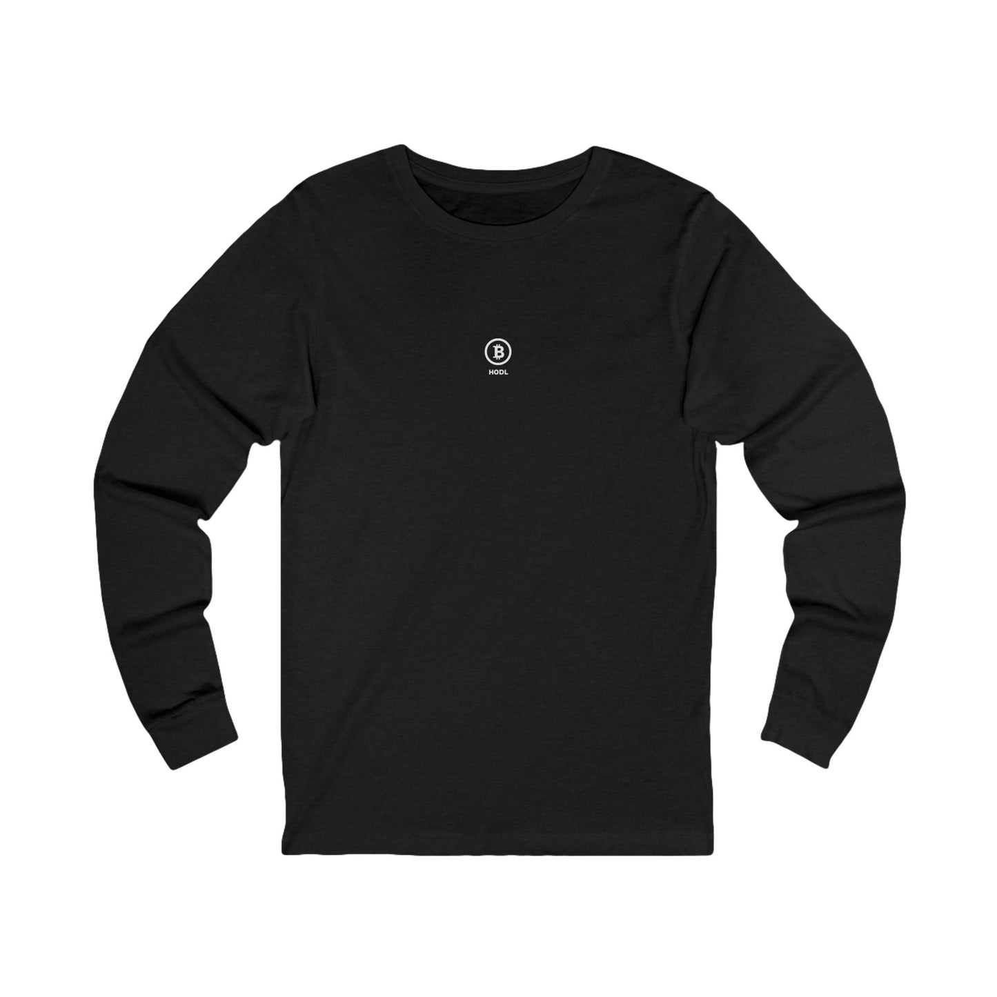 Bitcoin HODL Unisex Jersey Long Sleeve Tee