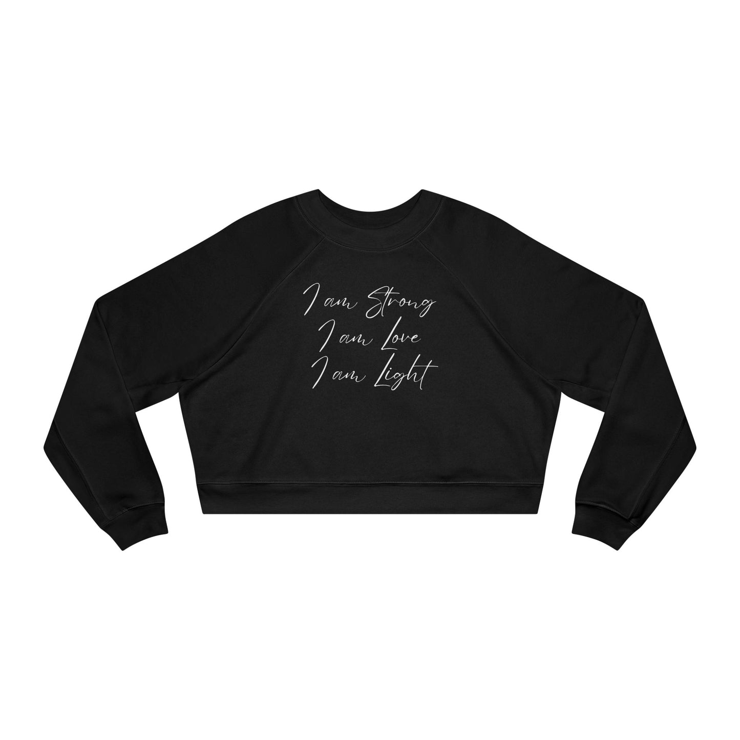 I am Light Women's Cropped Fleece Pullover