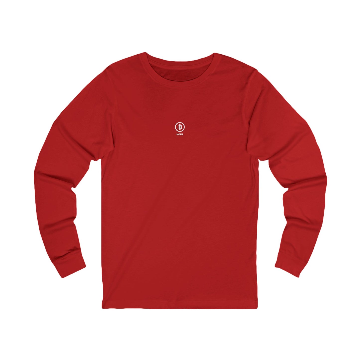 Bitcoin HODL Unisex Jersey Long Sleeve Tee