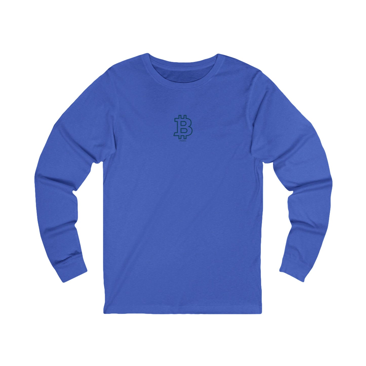 Bitcoin HODL Unisex Jersey Long Sleeve Tee