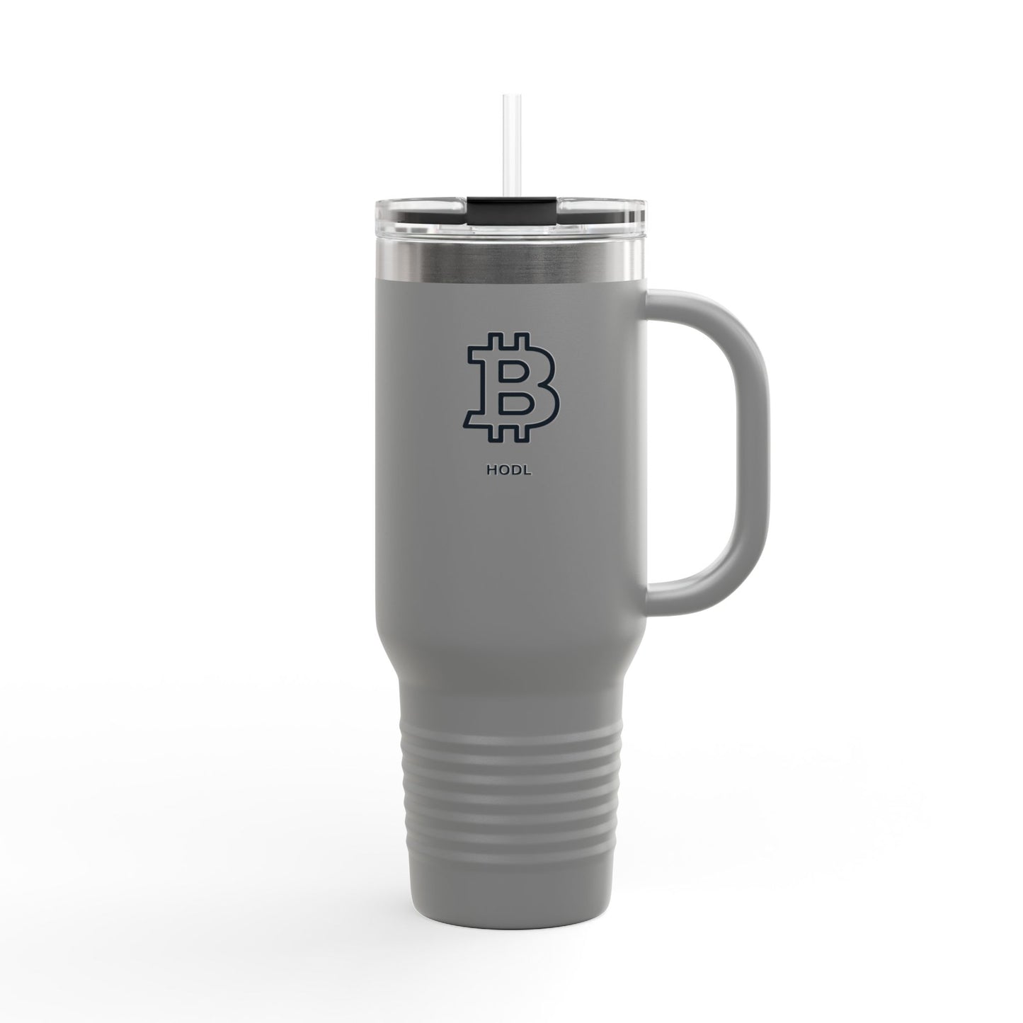 Black HODL Insulated Travel Mug, 40oz