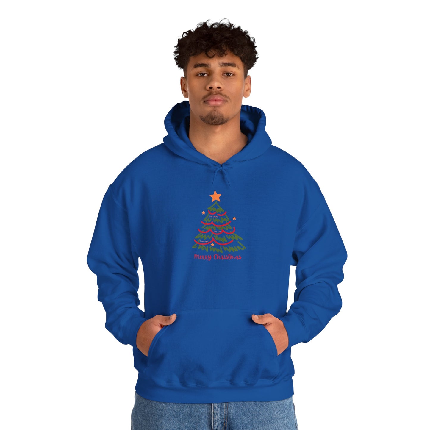 Christmas Tree Sketch Hoodie