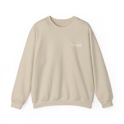 ‘LOVE’ Crewneck Sweatshirt  - Back Graphic