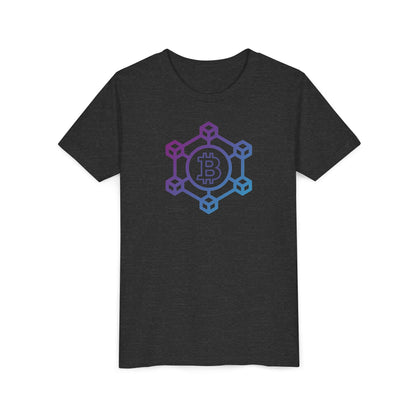 Bitcoin Blockchain Youth Short Sleeve Tee