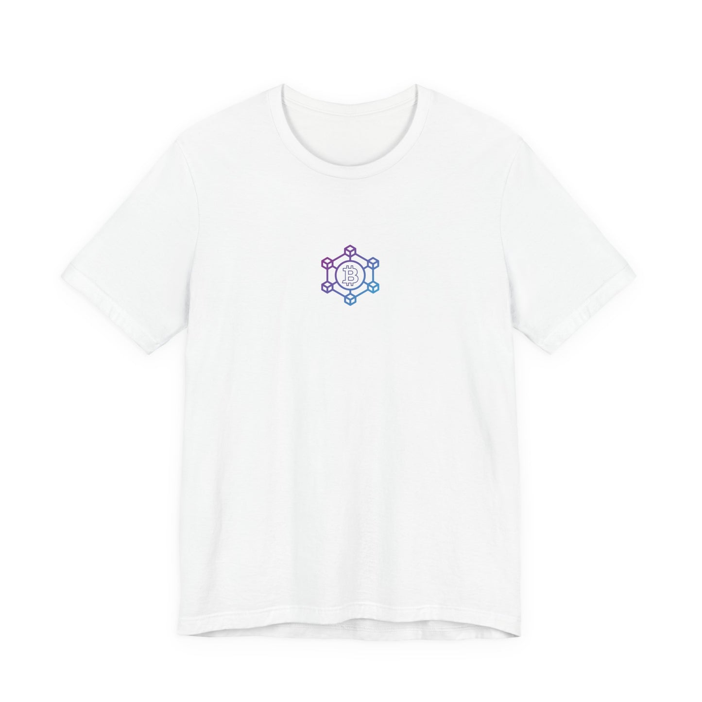 Bitcoin Blockchain Unisex Jersey Short Sleeve Tee