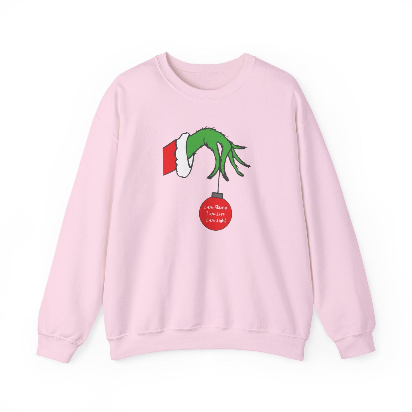 Grinch Hand Ornament Sweatshirt