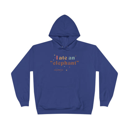 'I ate an "elephant"' Hoodie