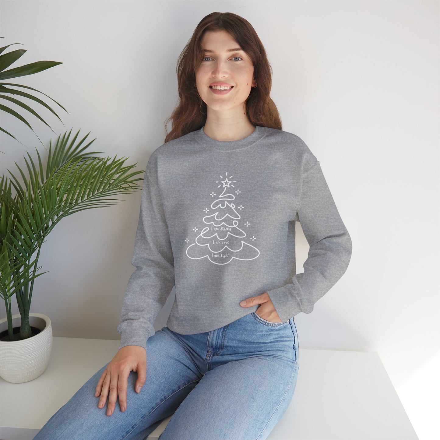 Christmas Tree Doodle Sweatshirt