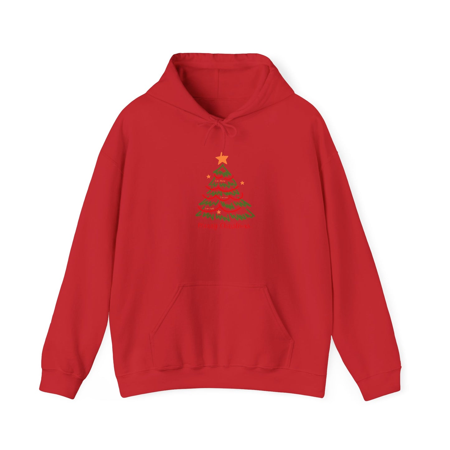 Christmas Tree Sketch Hoodie