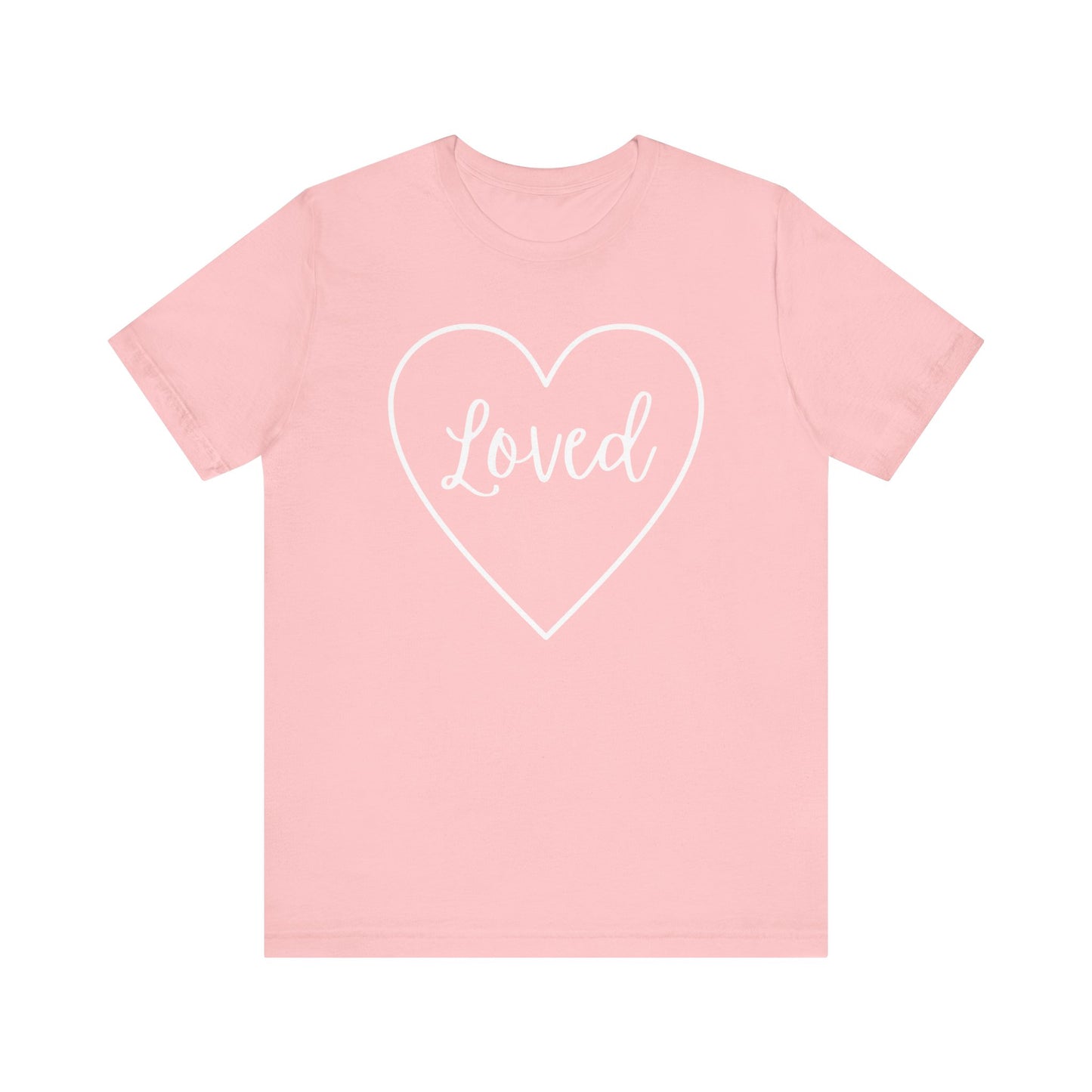 Loved Heart Unisex Jersey Tee