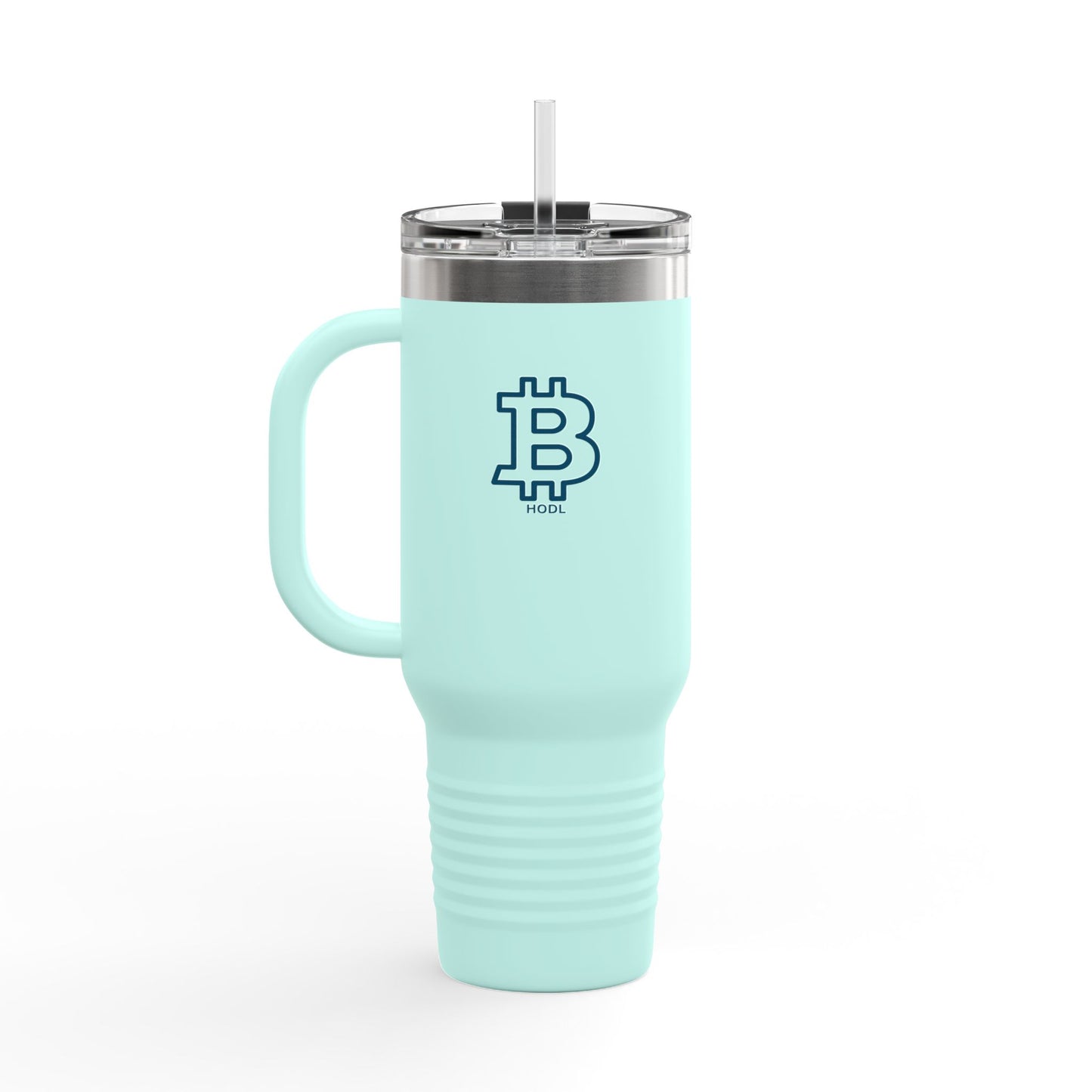 Blue HODL Insulated Travel Mug | 40oz, Perfect for Hot & Cold Beverages