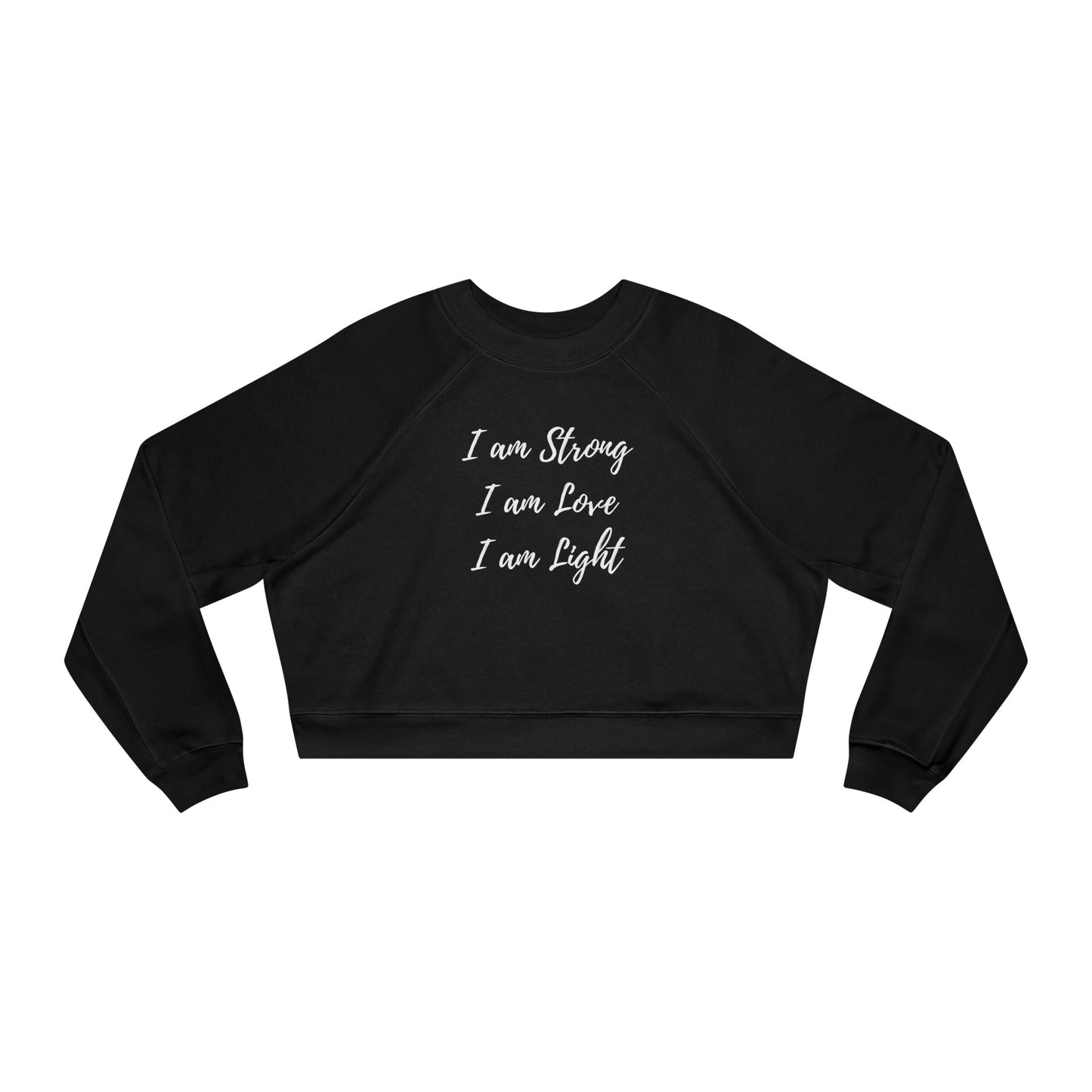 I am Light Women's Cropped Fleece Pullover