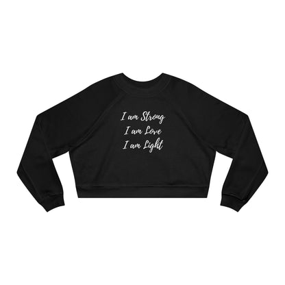 I am Light Women's Cropped Fleece Pullover