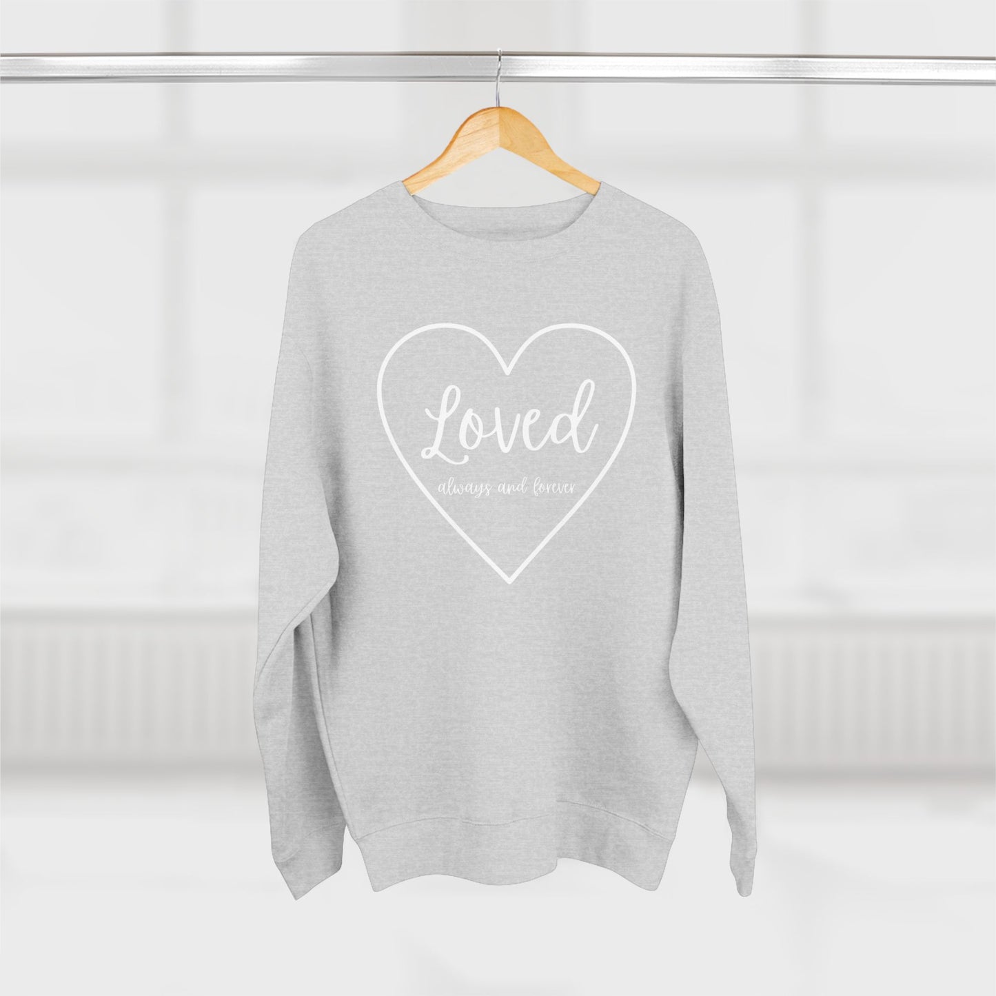 Loved Heart Sweatshirt
