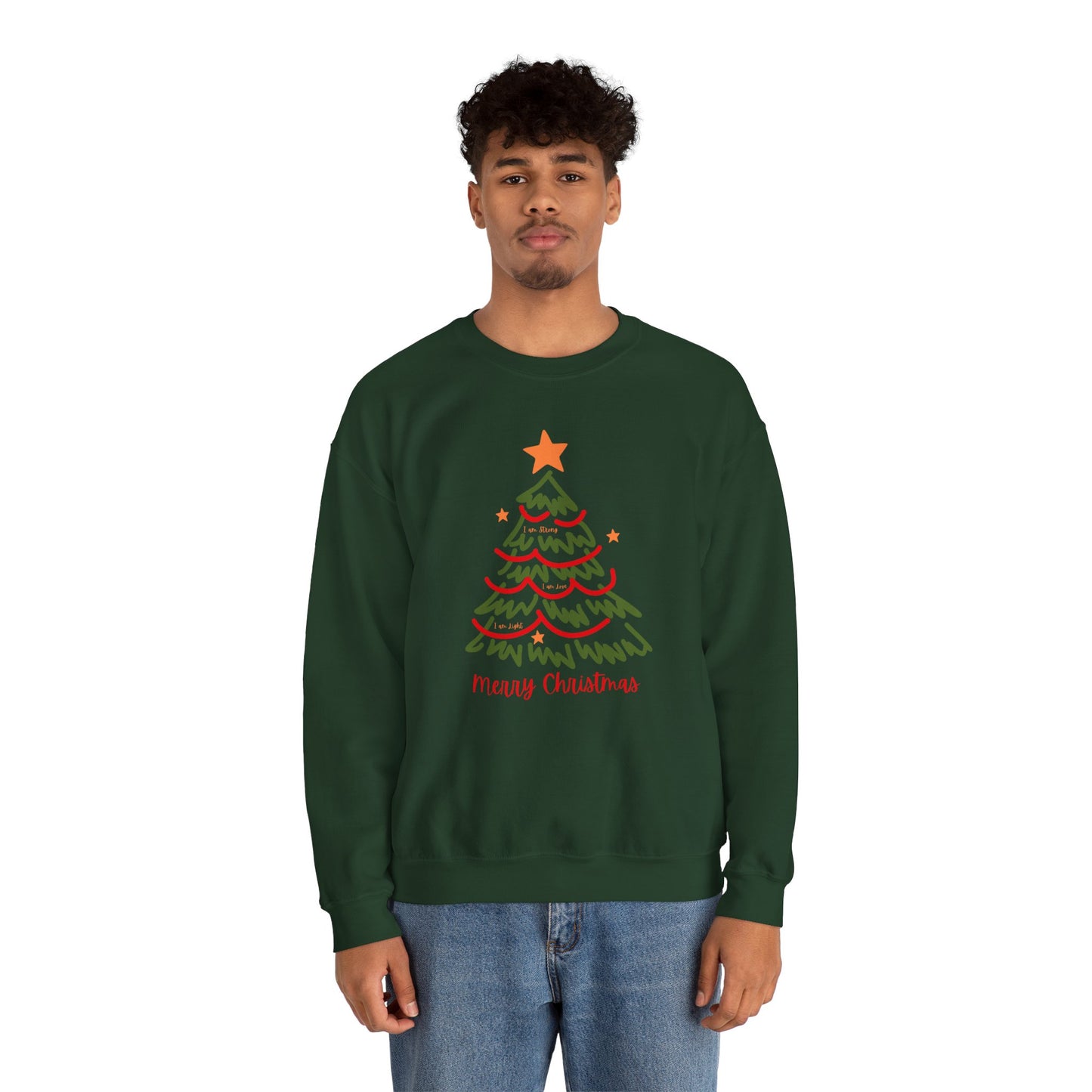 Christmas Tree Crewneck Sweatshirt