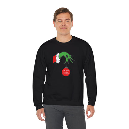 Grinch Hand Ornament Sweatshirt