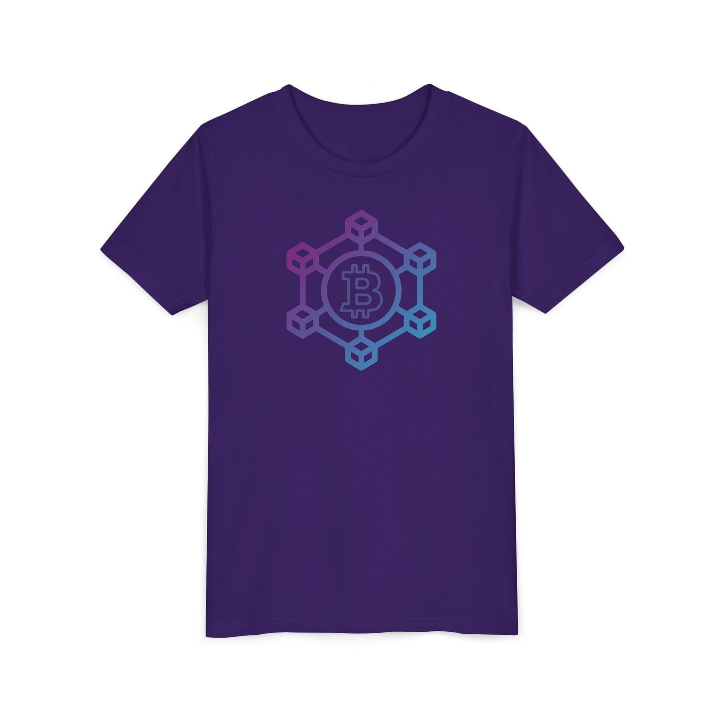 Bitcoin Blockchain Youth Short Sleeve Tee