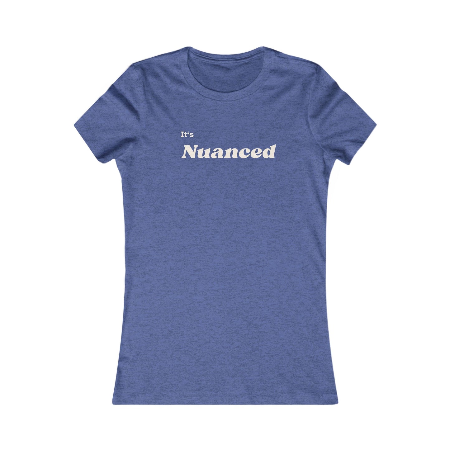 Nuanced Women's Favorite Tee - Embrace Subtlety in Style