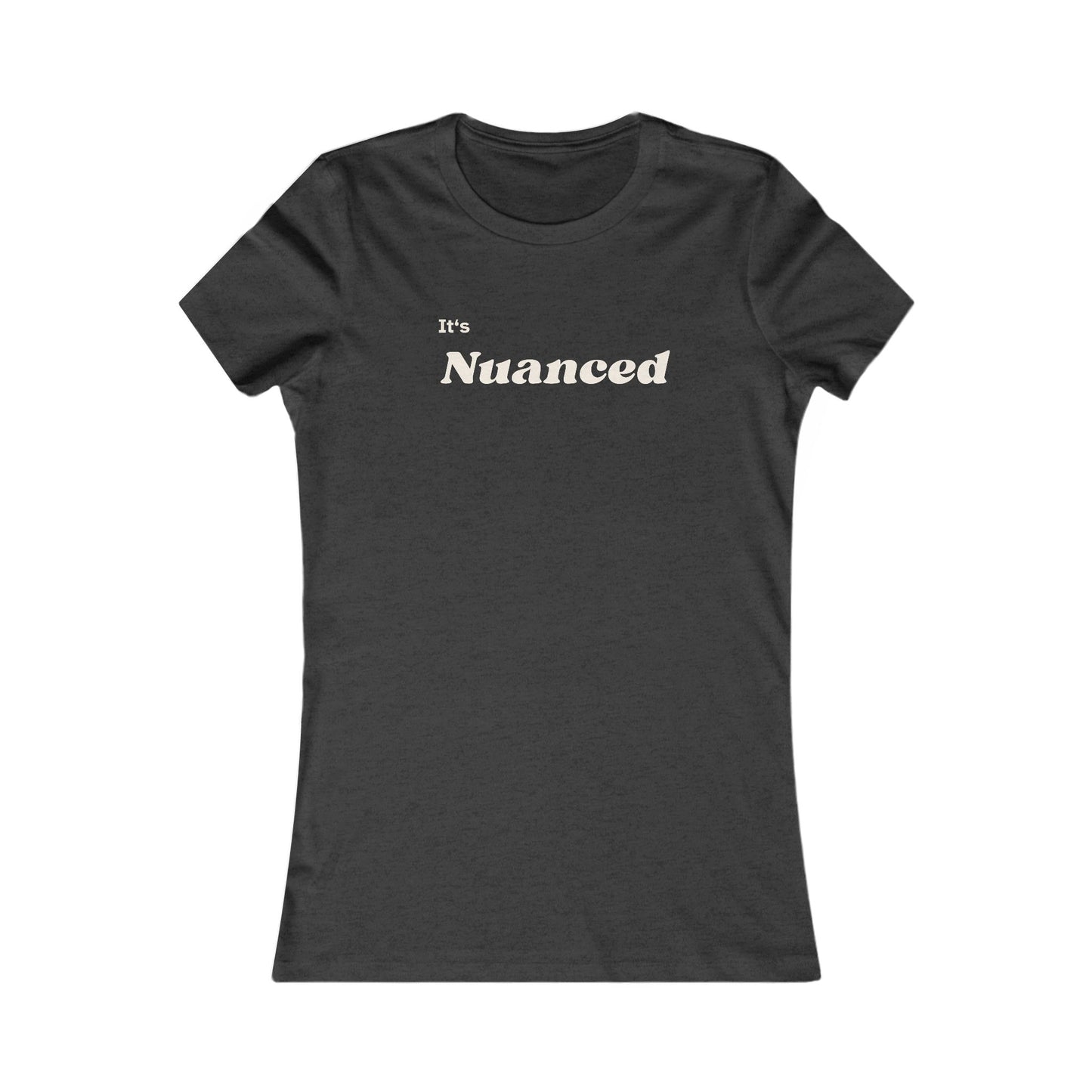 Nuanced Women's Favorite Tee - Embrace Subtlety in Style