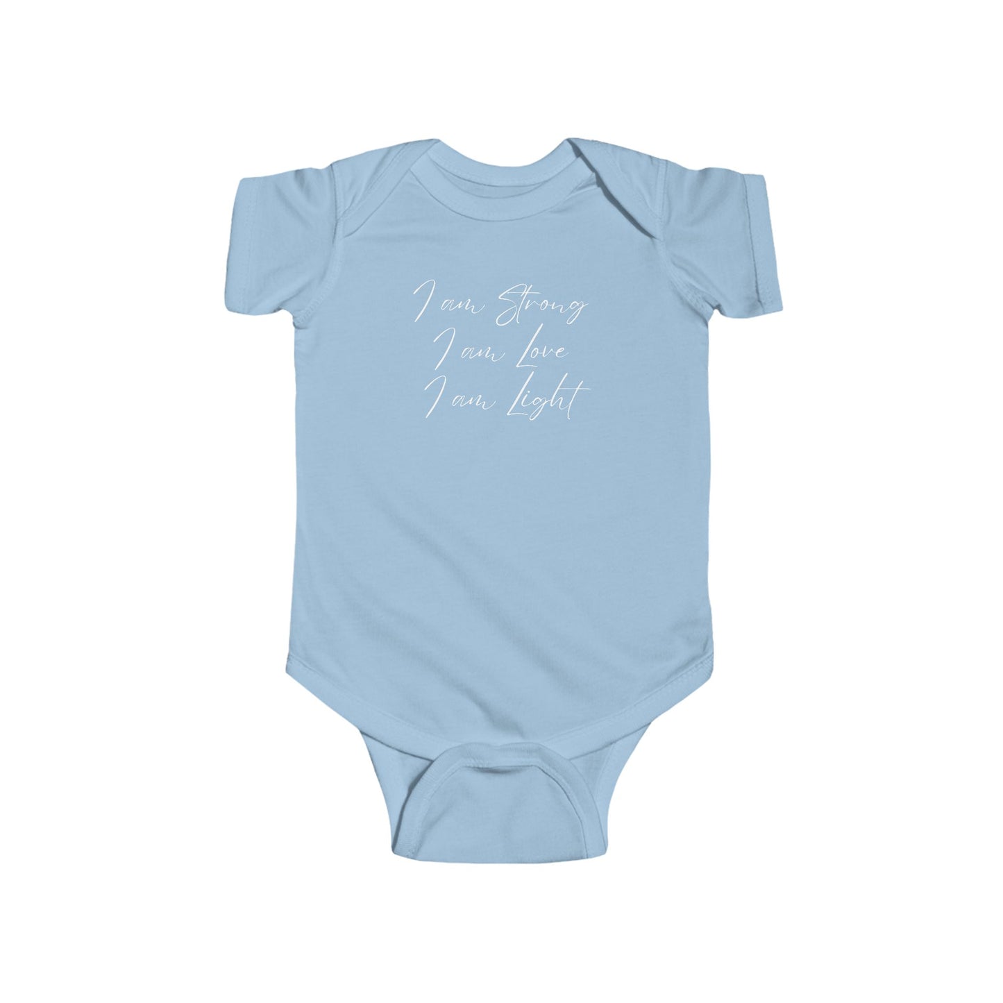 I am Light Infant Fine Jersey Bodysuit