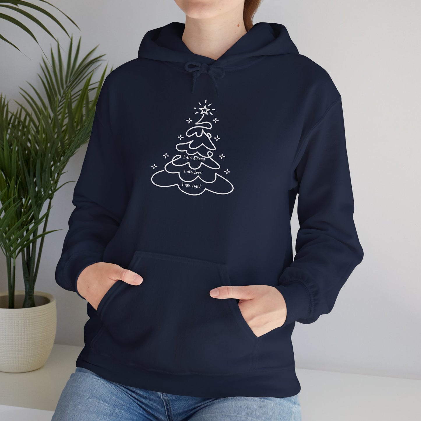 Christmas Doodle Tree Hoodie