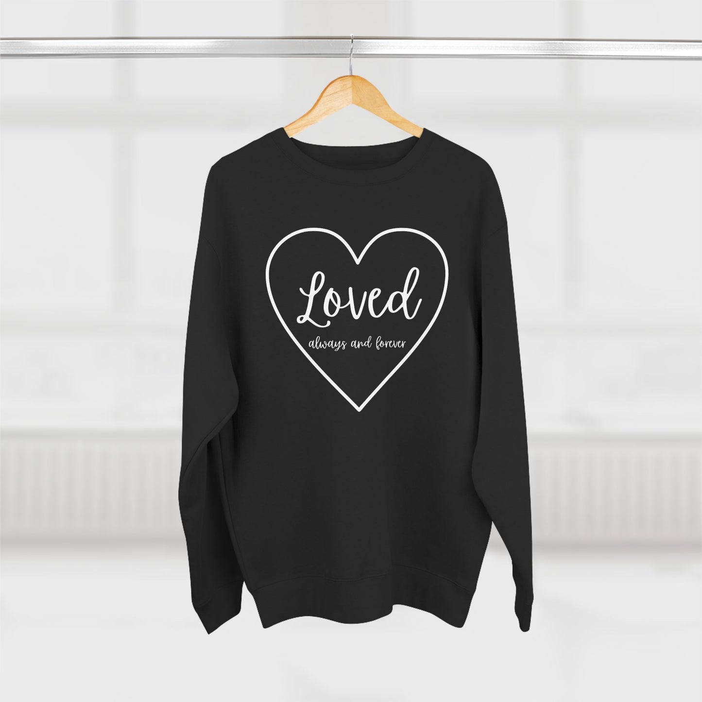 Loved Heart Sweatshirt