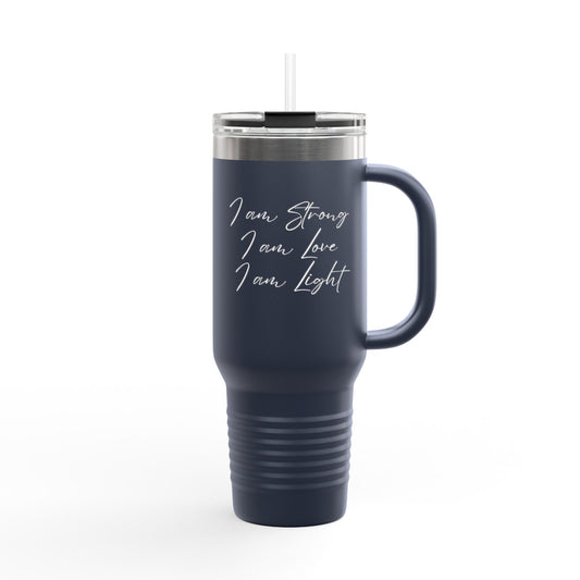 I am Light Insulated Travel Mug, 40oz "Thermal" as seen on #thermalsadventures