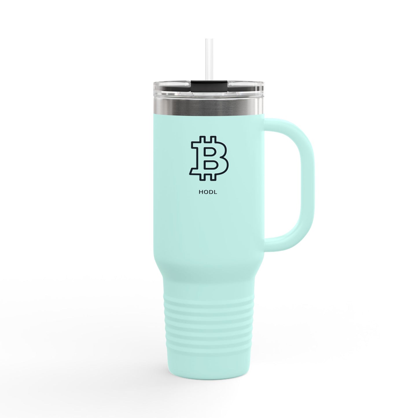 Black HODL Insulated Travel Mug, 40oz