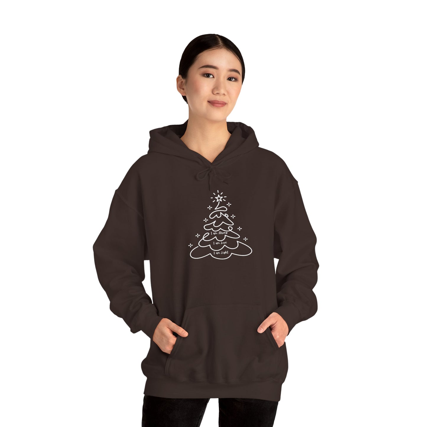 Christmas Doodle Tree Hoodie