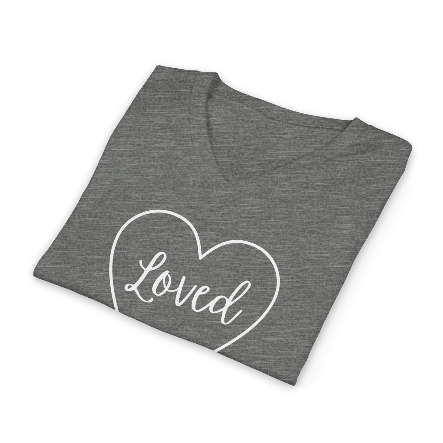 Loved V-Neck Tee - Unisex Short Sleeve Shirt