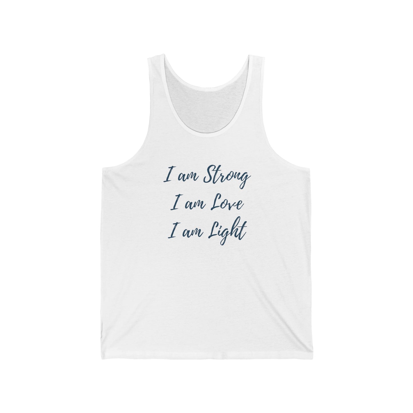I am Light Jersey Tank
