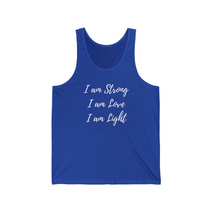 I am Light Jersey Tank