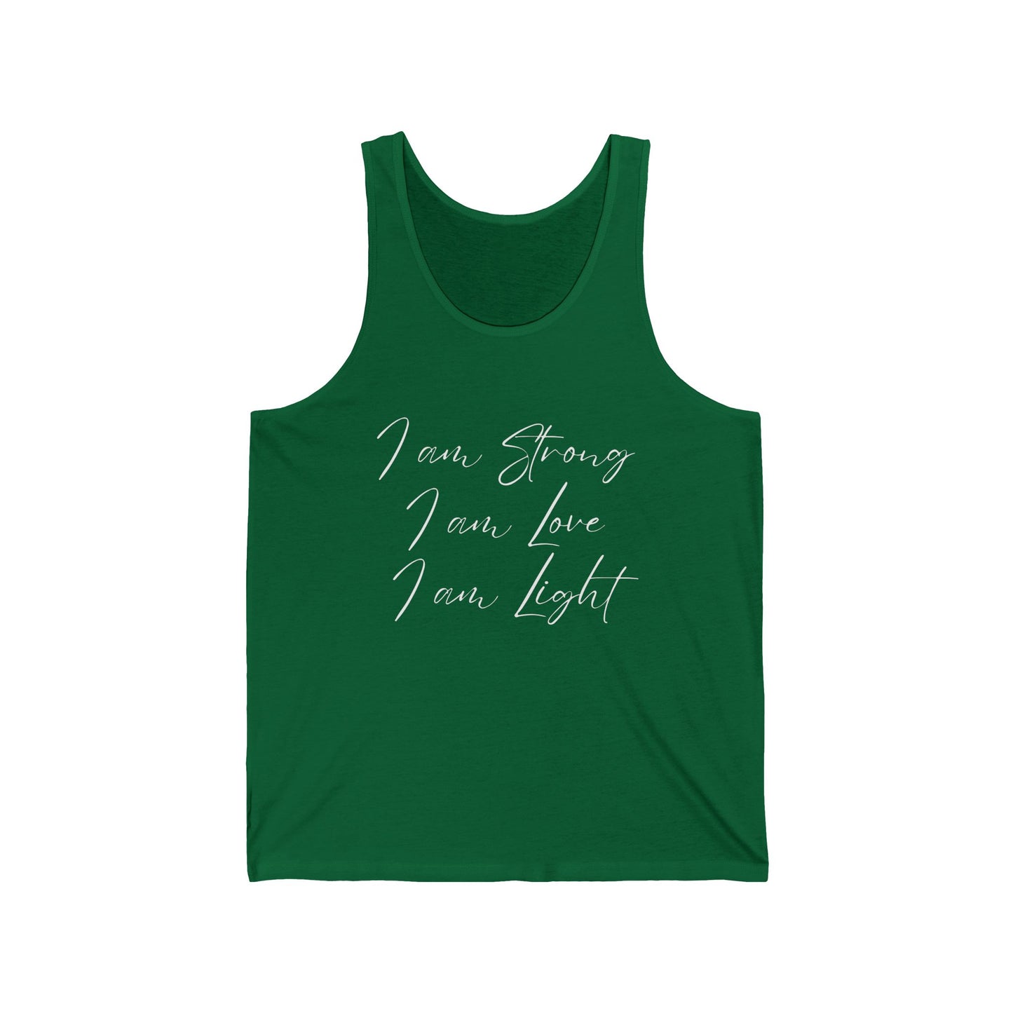 I am Light Unisex Jersey Tank